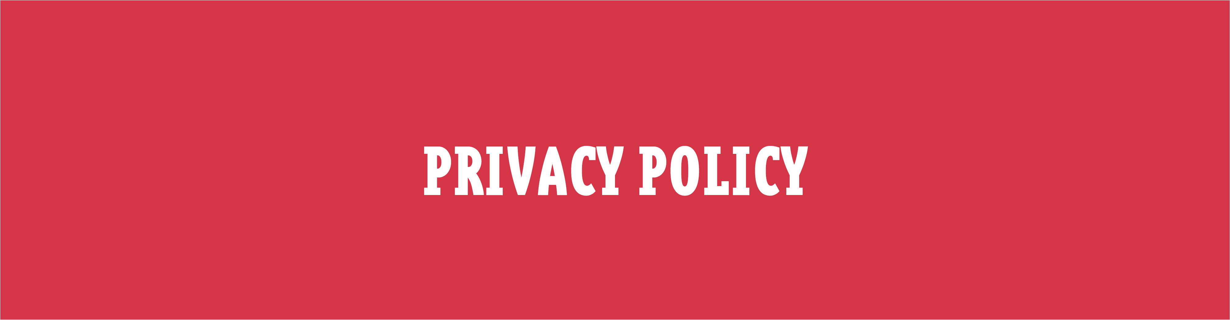 privacy policy